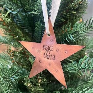 Copper Star Ornaments
